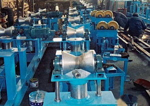 Auxiliaries for drill pipe production line